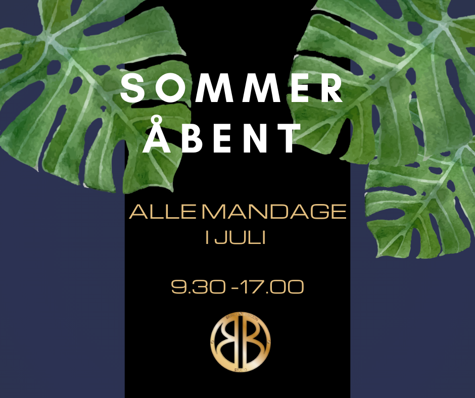Sommer - åbent Kundeaften torsdag 5. maj frisør makeup galleri styling middelfart butik tøj